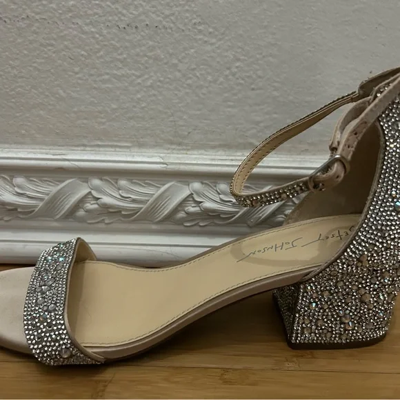 Silver Heeled Sandals - Picture 2 of 3